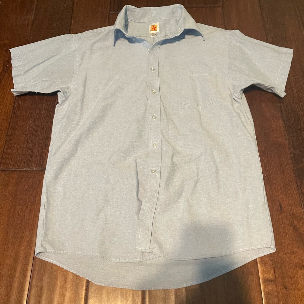A+ by SAI School Short Sleeve Dress Shirt Button Down